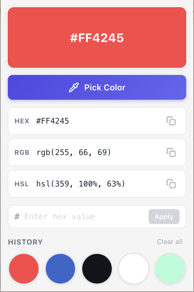 Color Picker screenshot 2